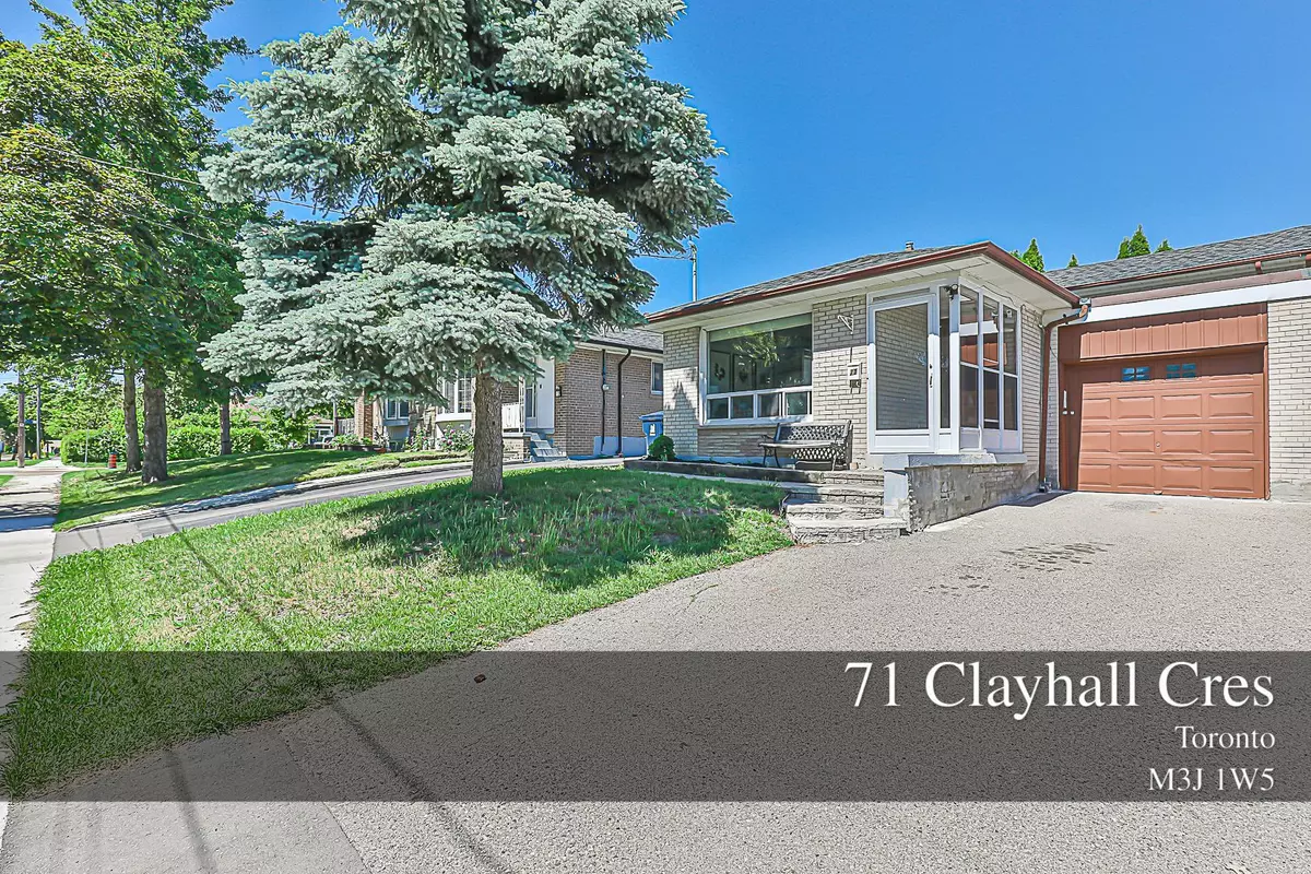 Toronto W05, ON M3J 1W5,71 Clayhall CRES