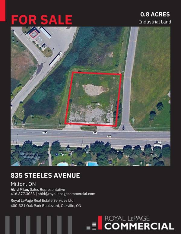 835 Steeles AVE E, Milton, ON L9T 5H3