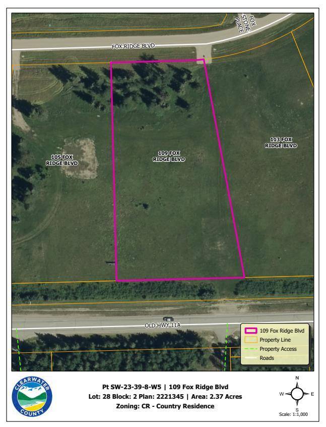 Rural Clearwater County, AB T4T 2A4,109 Fox Ridge BLVD