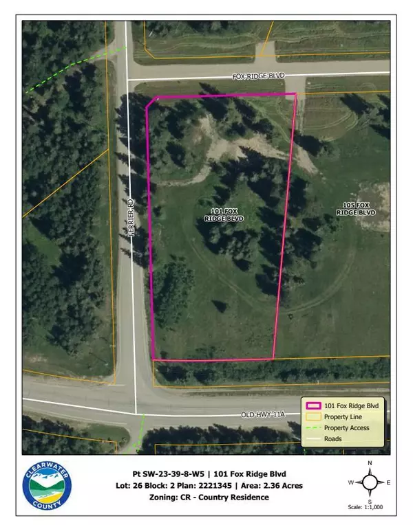 101 Fox Ridge BLVD, Rural Clearwater County, AB T4T 2A4