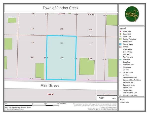 Pincher Creek, AB T0K1W0,563 Main ST