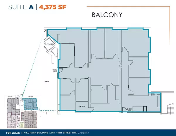 Calgary, AB T2M 2Z8,2411 4 ST Northwest #Suite A