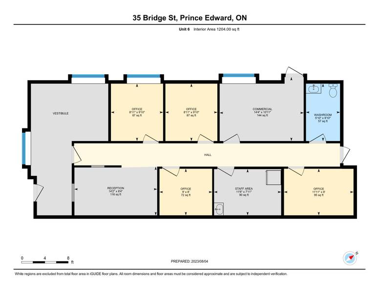 6 - 35 Bridge ST #Suite 6, Prince Edward County, ON K0K 2T0