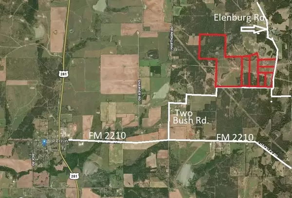 Perrin, TX 76486,13.2 ac Two Bush