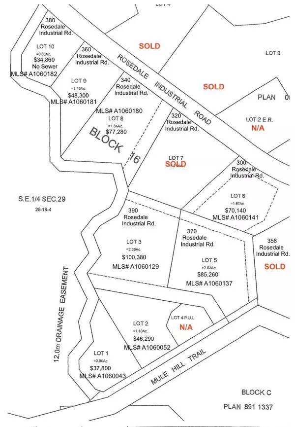 Drumheller, AB T0J 0Y0,LOT 8 340 INDUSTRIAL RD