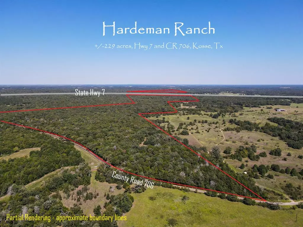 Kosse, TX 76653,TBD HWY 7 and LCR 706 (+/- 229.3 acres)