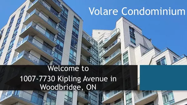 Vaughan, ON L4L 1Y9,7730 Kipling AVE #1007