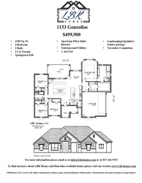 1153 Gonzollas Road, Springtown, TX 76082