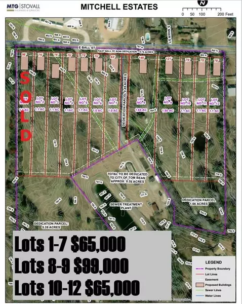 Lot 2 East Ball Street, Tom Bean, TX 75489