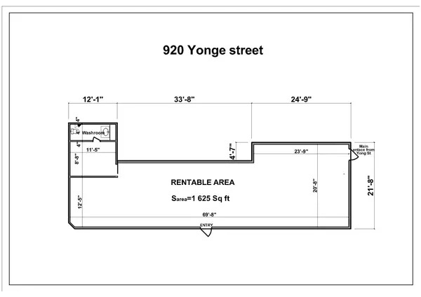 Toronto, ON M4W 3C7,920 Yonge ST #9