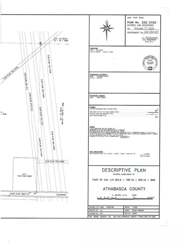 Wandering River, AB T0A3M0,0 2422103 Block 1 Lot 1