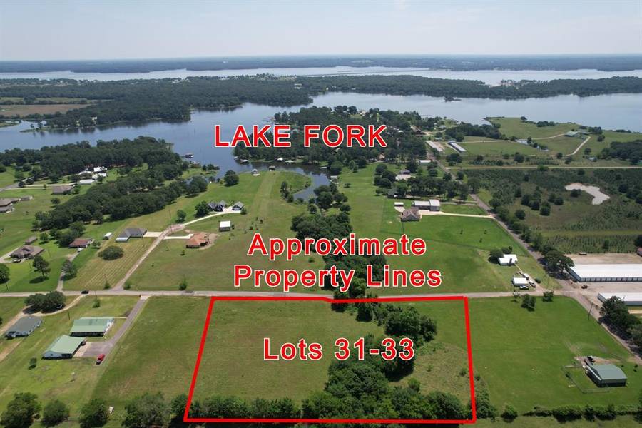 Lots 31-33 Private Road 5986, Yantis, TX 75497