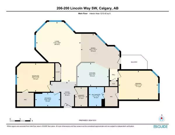 Calgary, AB T3G 7G7,200 Lincoln WAY Southwest #206