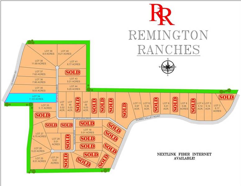 Lot 34 Sportsman Drive, Santo, TX 76067