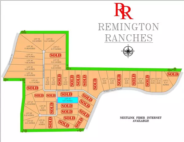 Lot 18 Magnum Drive, Santo, TX 76067