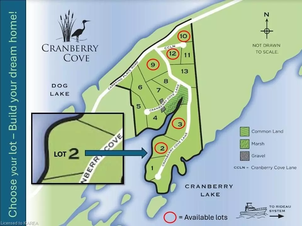 South Frontenac, ON K0H 2N0,LOT 2 CRANBERRY N/A