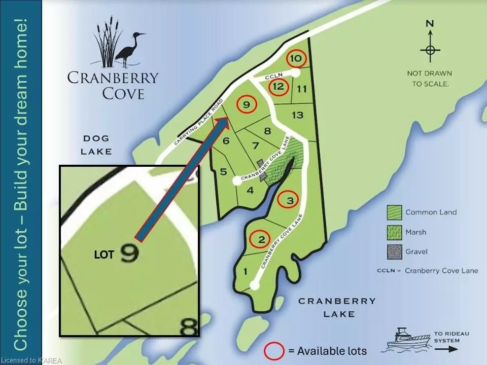 South Frontenac, ON K0H 2N0,LOT 9 CRANBERRY N/A