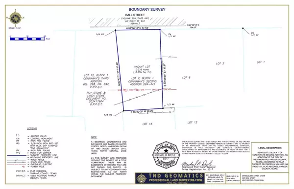 Lot 7 Ball Street, Weatherford, TX 76086