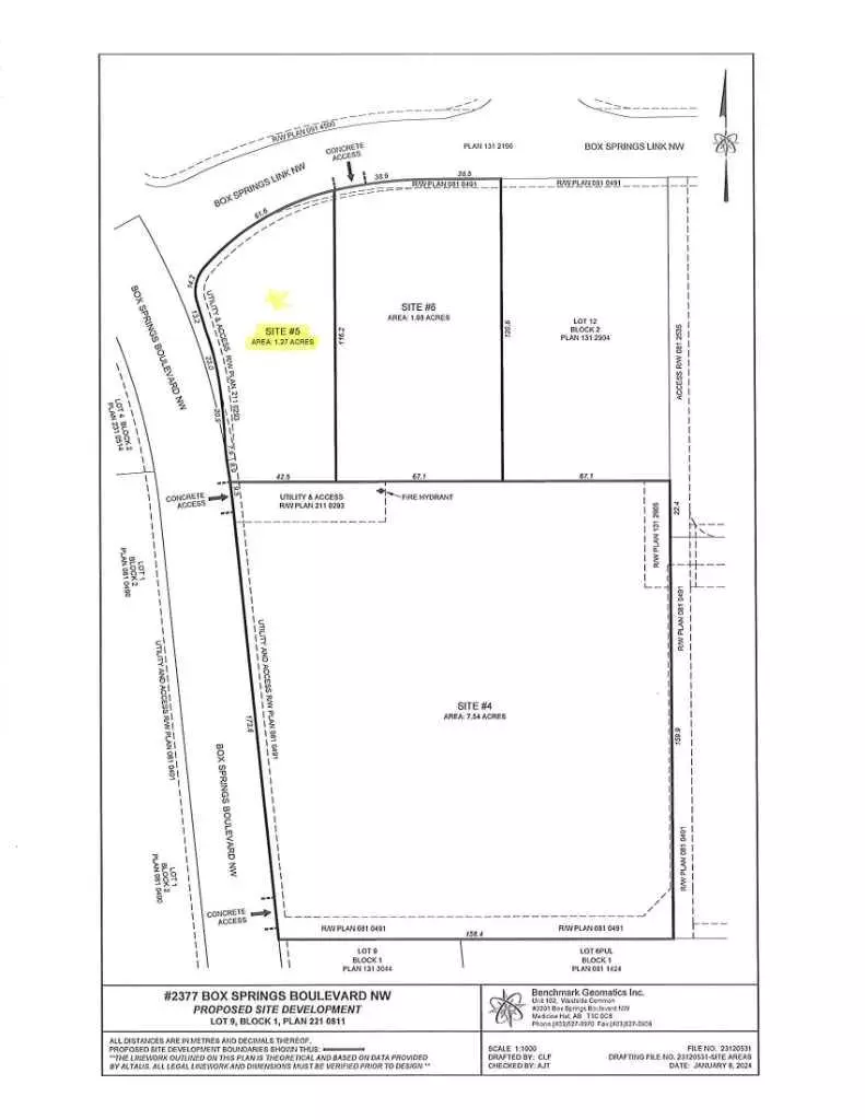 Medicine Hat, AB T1C 0C8,2377 Box Springs BLVD NW #Site #5