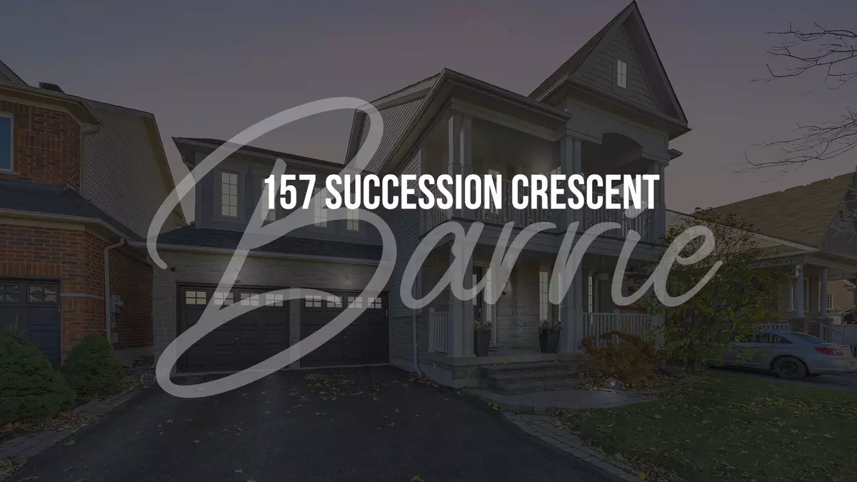 Barrie, ON L4M 7G7,157 Succession CRES