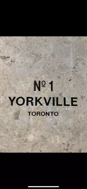 Toronto C02, ON M4W 1L1,1 Yorkville AVE #605