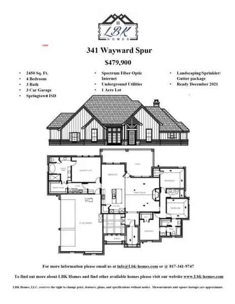 341 Wayward Spur, Springtown, TX 76082