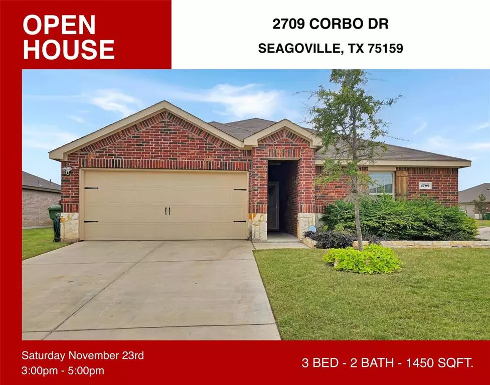 Seagoville, TX 75159,2709 Corbo Drive