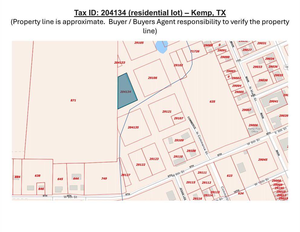 Kemp, TX 75143,00 S Jessie Lee Street