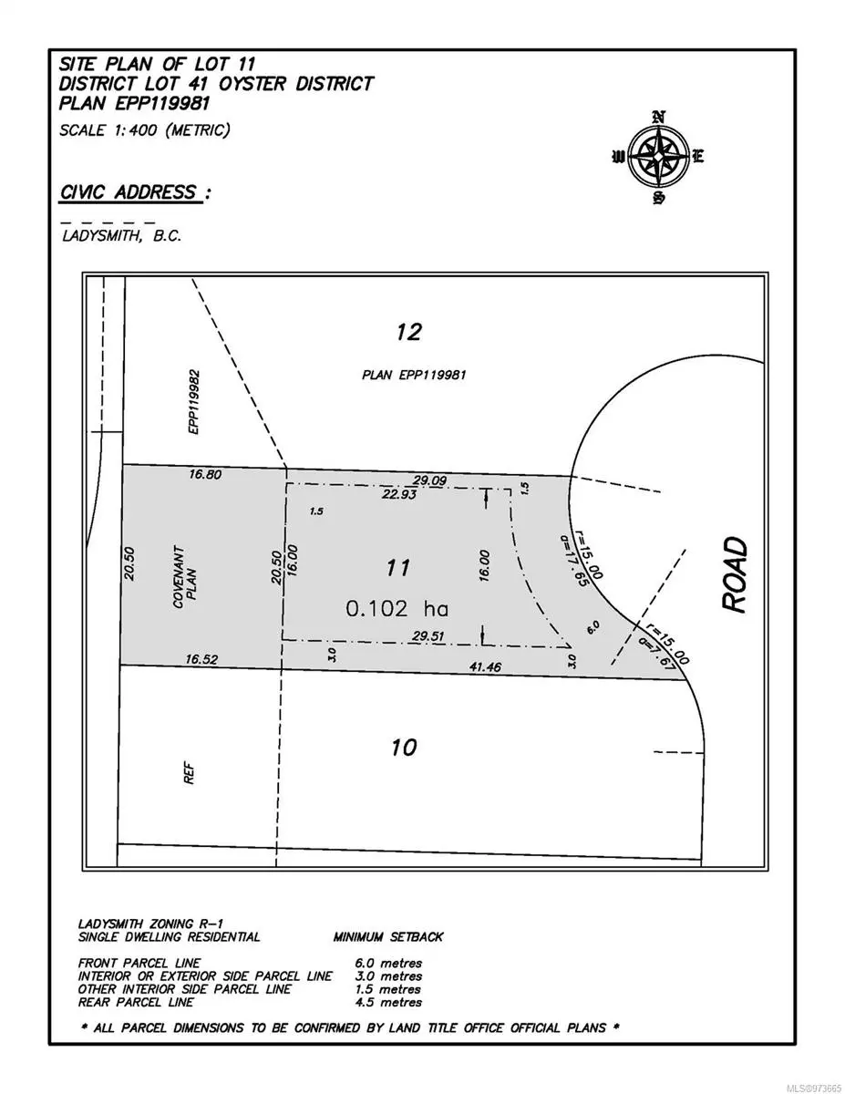 Ladysmith, BC V9G 0A7,Lot 11 Sanderson Rd