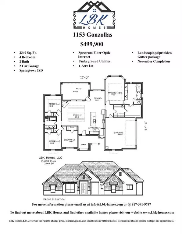 1153 Gonzollas Road, Springtown, TX 76082