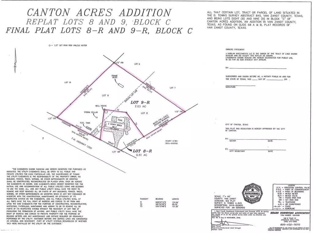 Canton, TX 75103,Lot 9-R FM 1255