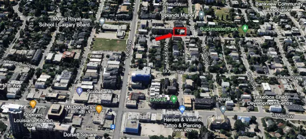 Calgary, AB T2T 0M8,1505/1511 21 AVE SW