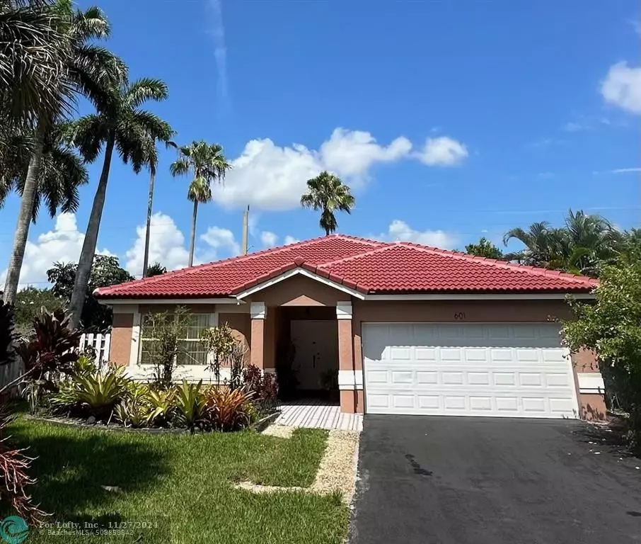 Plantation, FL 33325,601 NW 135th Terrace