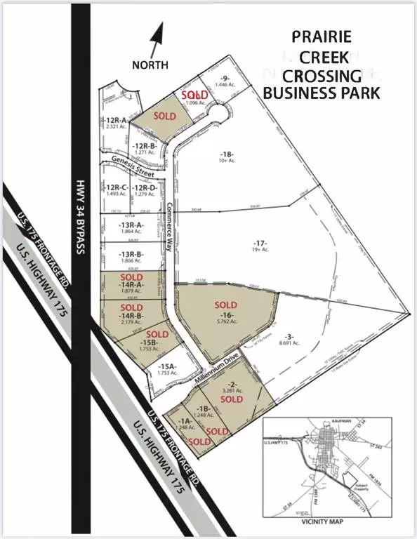 Kaufman, TX 75142,TBD Commerce Way Lot 9