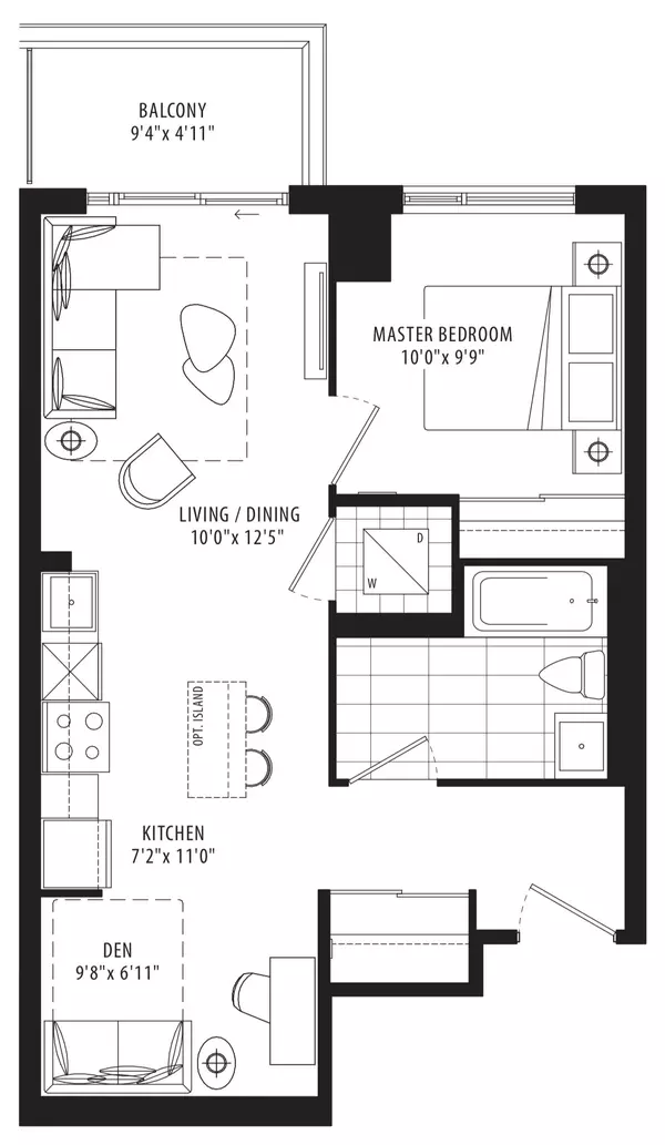 Mississauga, ON L5A 4L4,208 BURNHAMHROPE RD E #1505