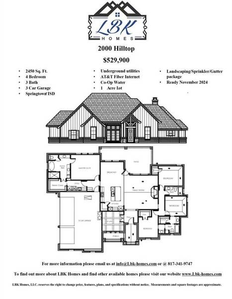 2000 Hilltop Cove, Springtown, TX 76082