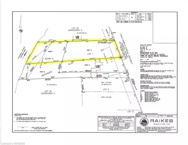 South Bruce Peninsula, ON N0H 2G0,PART LOT 1 DORENA CRES