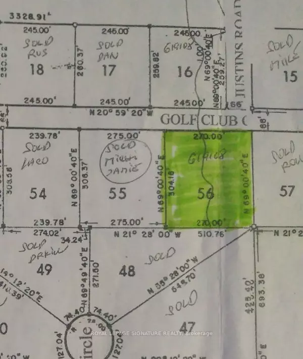 361 Echo Ridge RD #Lot56, Out Of Area, ON P0A 1M0