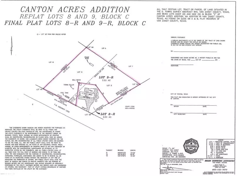 Lot 9-R FM 1255, Canton, TX 75103