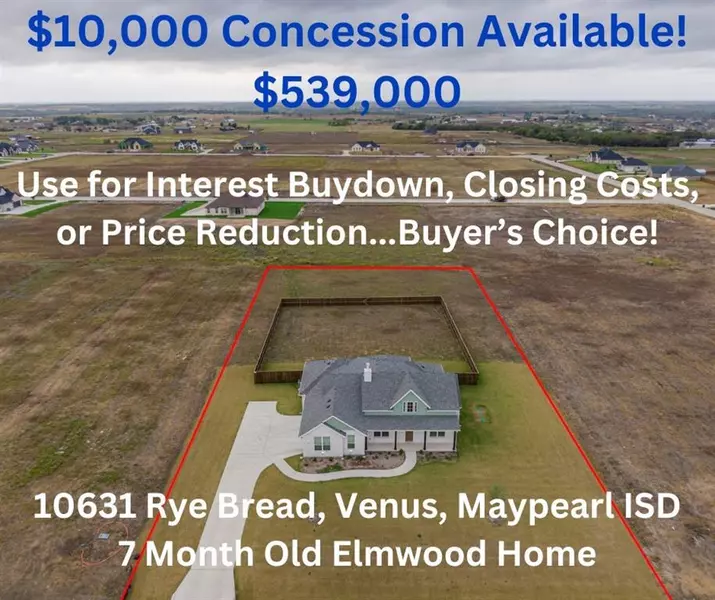 10631 Rye Bread Lane, Venus, TX 76084