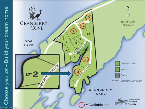 LOT 2 CRANBERRY N/A, South Frontenac, ON K0H 2N0