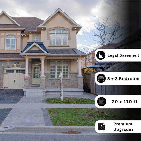 9 Villadowns TRL, Brampton, ON L6R 3V6