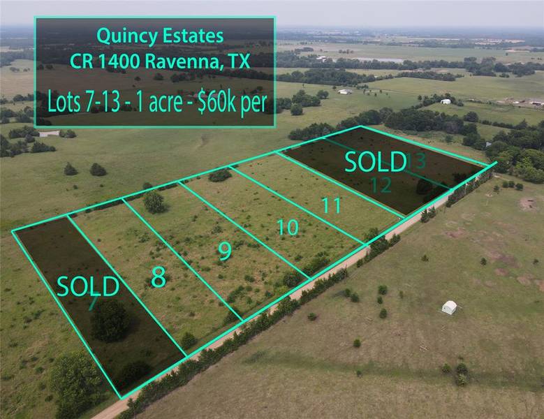 Lot 9 County RD 1400, Ravenna, TX 75476