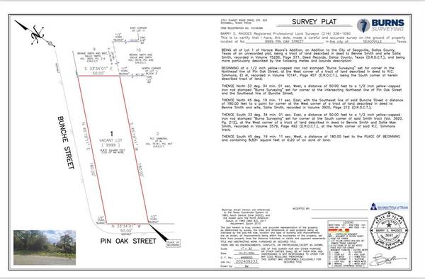 9999 Pin Oak Road #Lot 9, Seagoville, TX 75159