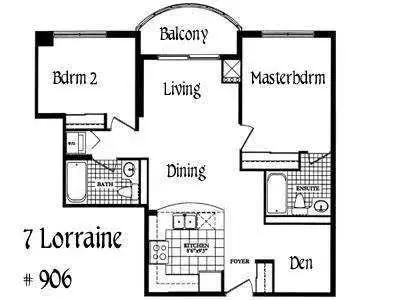 7 Lorraine DR #906, Toronto C07, ON M2N 7H2