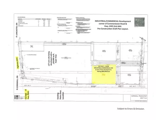 South Glengarry, ON K0C 2E0,n/a Summerstown RD