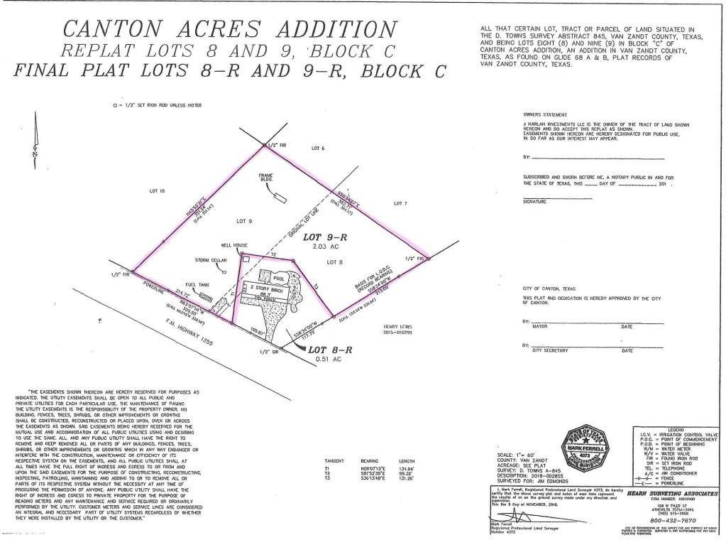 Canton, TX 75103,Lot 9-R FM 1255