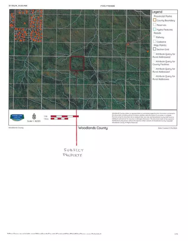 Rural Woodlands County, AB T7S1N9,NW-9-58-11-W5