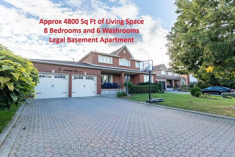 Brampton, ON L6Z 4C8,8 Tremont CT