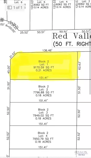 Lot 1 Blk 2 VINEYARD AVE, Brownsville, TX 78521